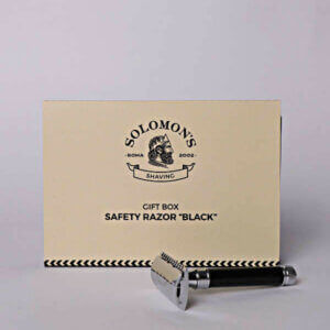 Solomon's Beard Safety Razor Black - partahöylä