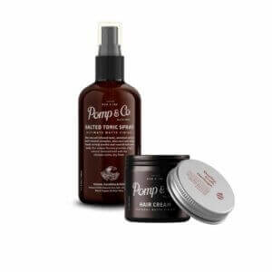 Pomp&Co. Hair Cream (60ml) & Salted Tonic Spray (100 ml) -setti