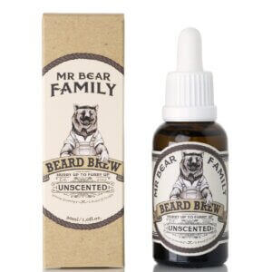 Mr Bear Family Unscented hajusteeton partaöljy (30 ml)