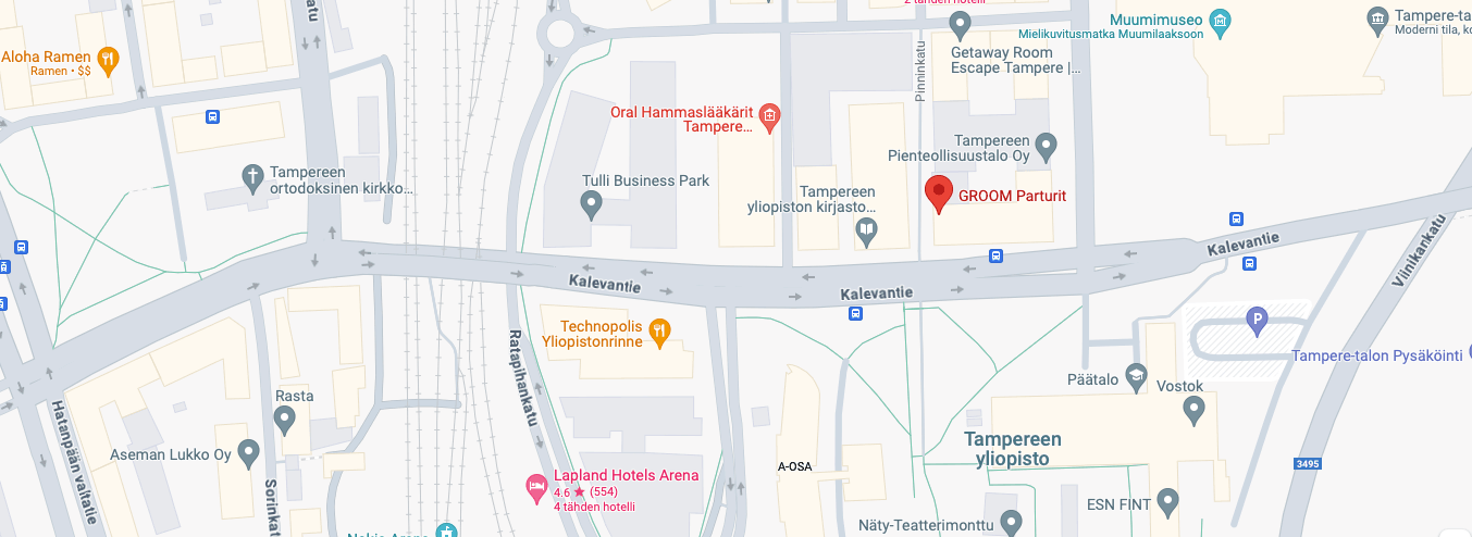 miesten parturi tampere groom tulli