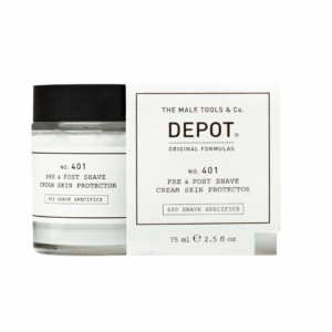 DEPOT NO. 401 PRE & POST SHAVE CREAM SKIN PROTECTOR 75ML
