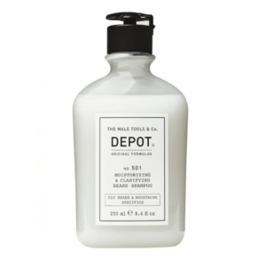 DEPOT NO. 501 MOISTURIZING & CLARIFYING BEARD SHAMPOO 250ML
