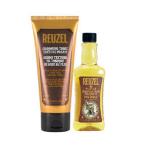 Reuzel Grooming Tonic -setti! Texture Cream (100ml) & Grooming Tonic -muotoiluneste (100ml)